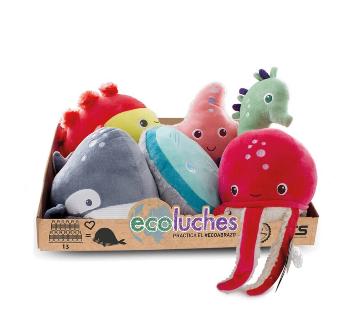 Ecoluches Estrella de Mar Peluches Ecológicos