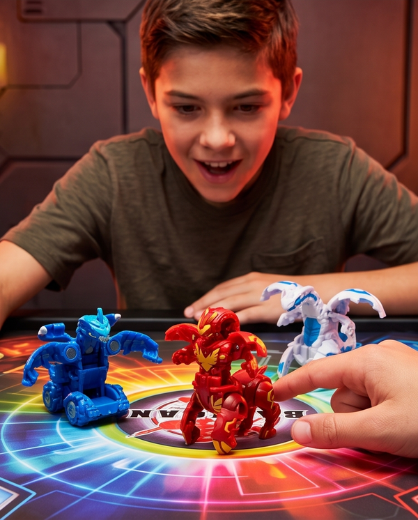 Spin Master Bakugan - Bruiser de Ataque Especial con Octogan y Nillious