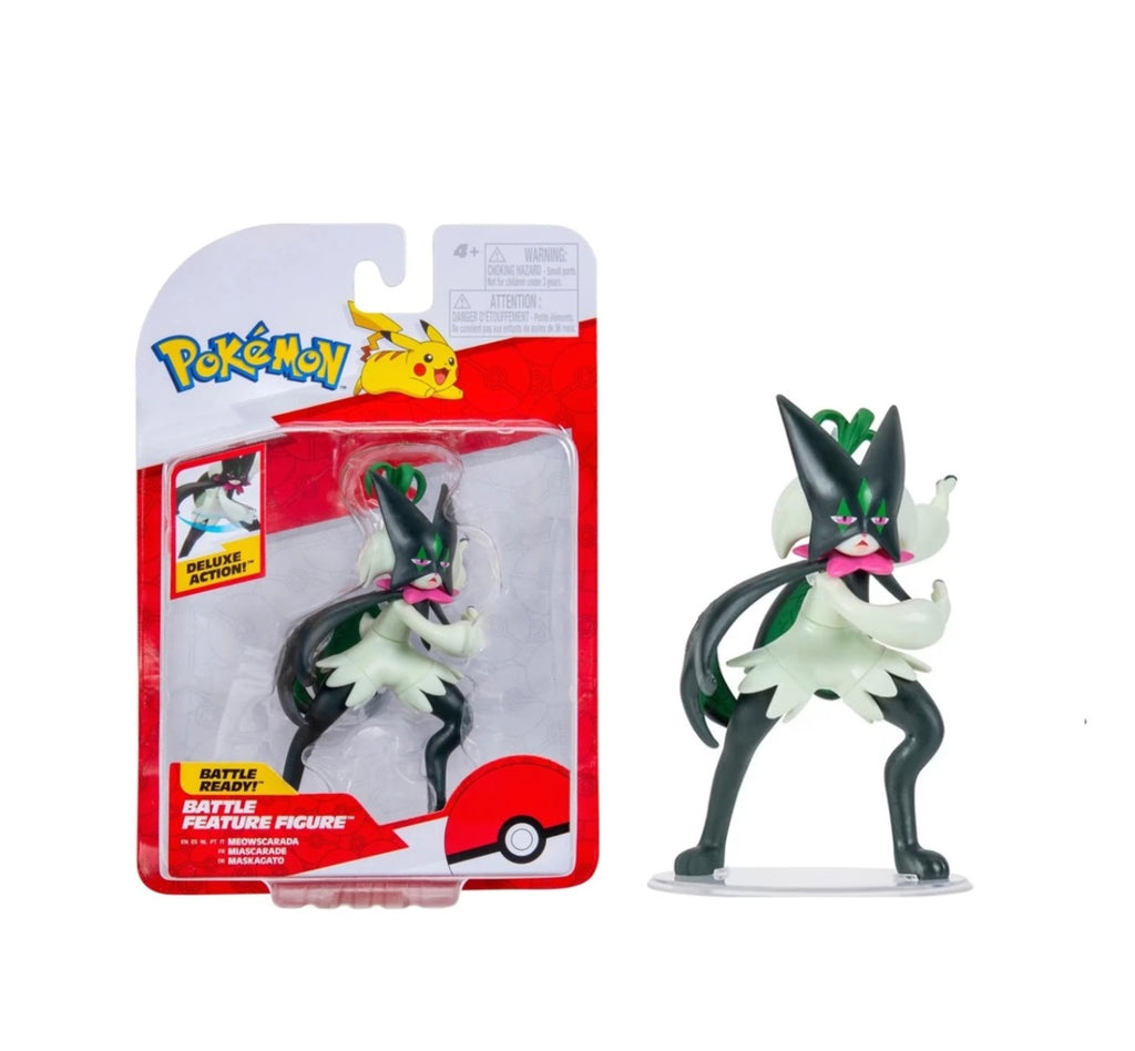 Pokemon Battle Feature Figure Deluxe Action Meowscarada