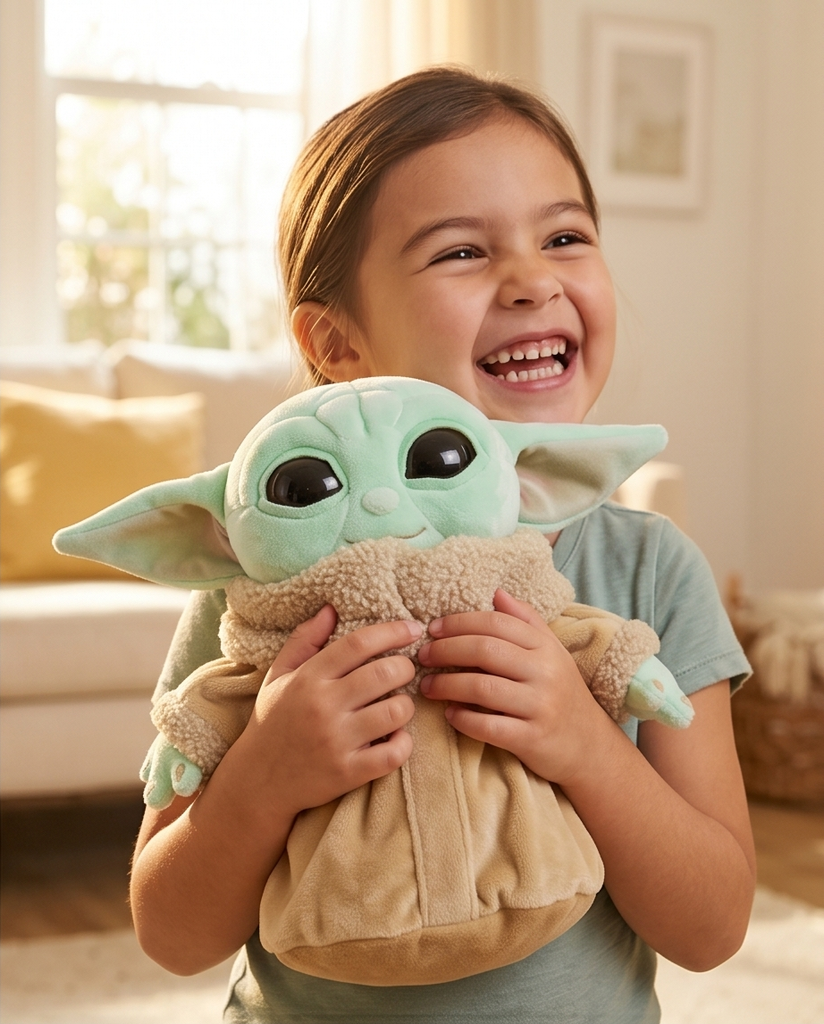 Star Wars The Mandalorian Grogu Peluche
