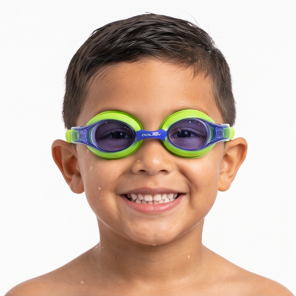 Dolfin Swim Goggle Set de 3 Gafas de Natación para Niños