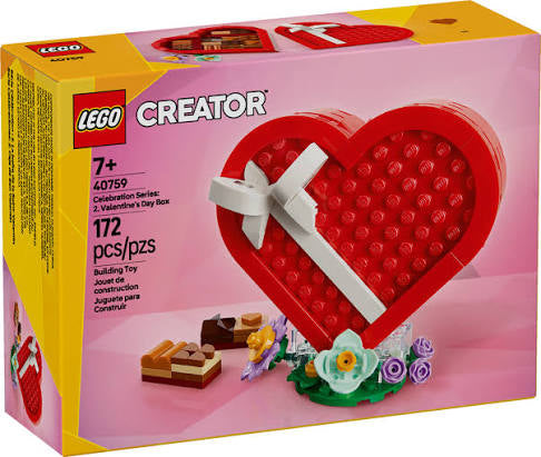 Lego Corazon  con Chocolates Exclusivo