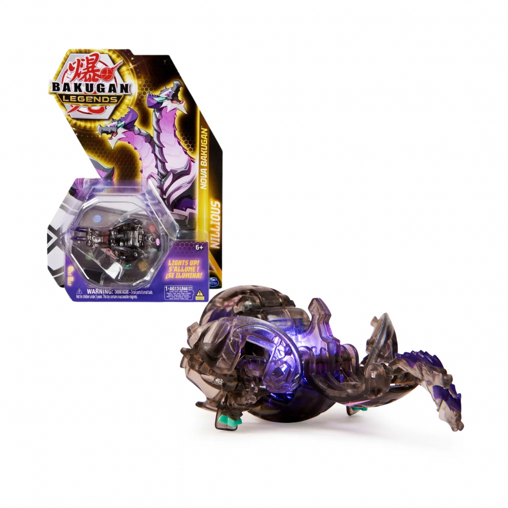 Legends Nova Bakugan Nillious Light Up con Luces