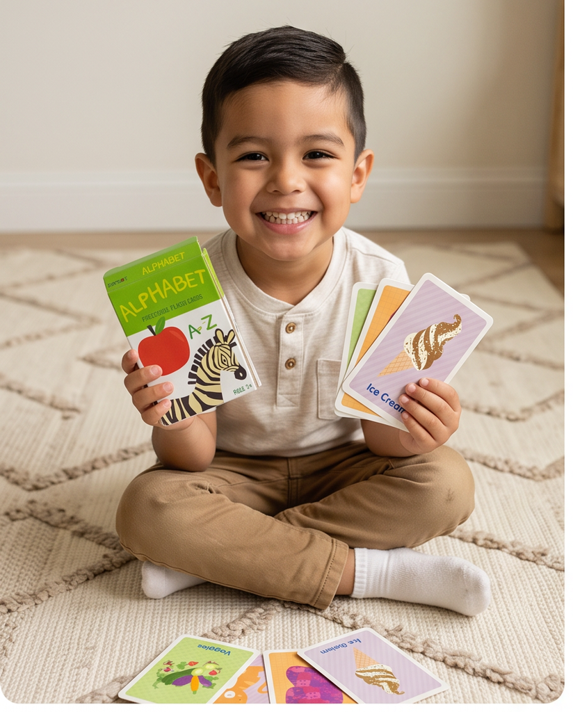 Flash Cards Preschool Cartas Preescolar Del Abecedario en Inglés