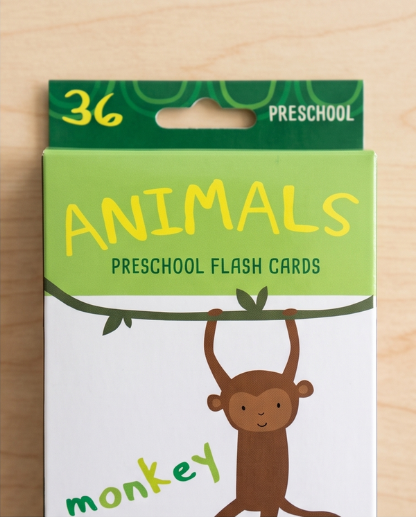 Flash Cards Preschool Animales en Ingles