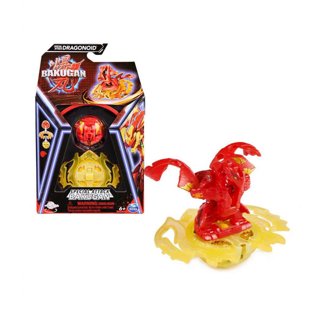 Bakugan Special Attack Dragonoid Edición Especial con Lanzador