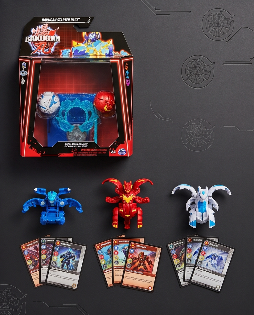 Spin Master Bakugan - Bruiser de Ataque Especial con Octogan y Nillious