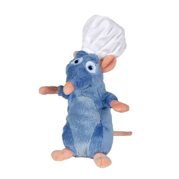 Peluche Disney - RATATOUILLE - Remy con Gorro Chef- 20CM Original