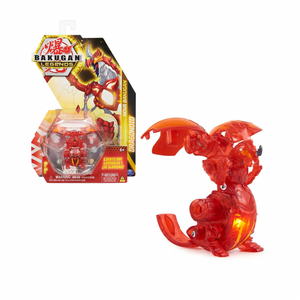 Legends Nova Bakugan Dragonoid Light Up con Luces