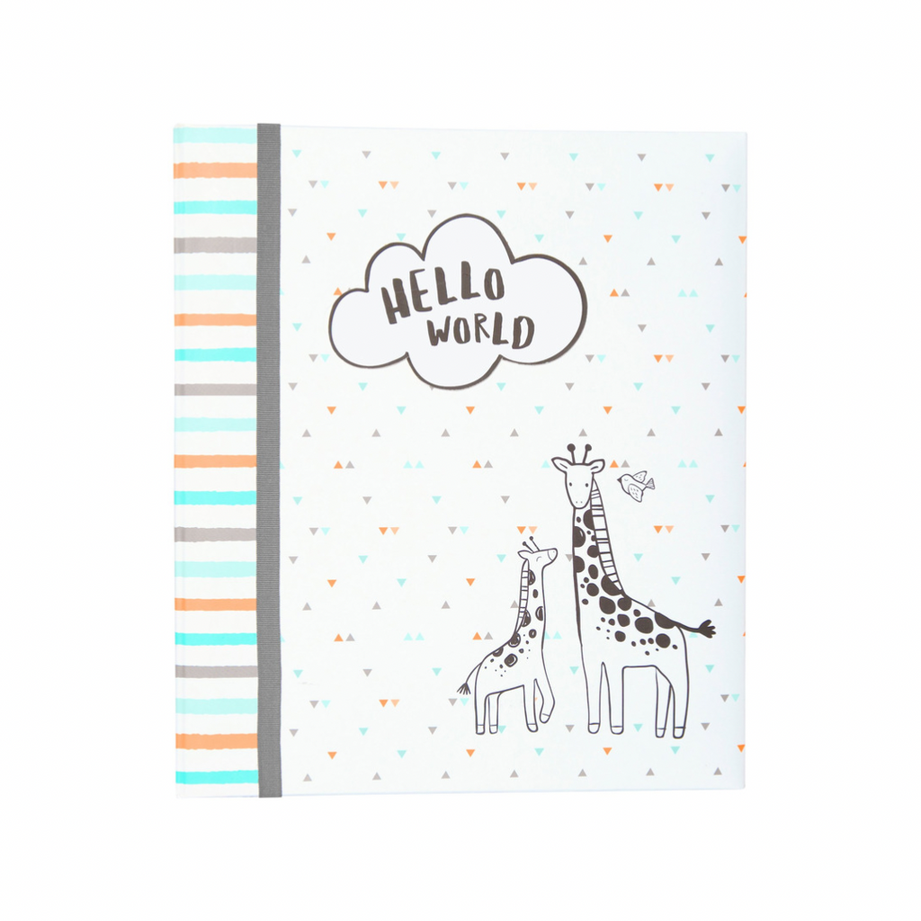 Libro Carter’s Hello World  Animal Themed Memory Book