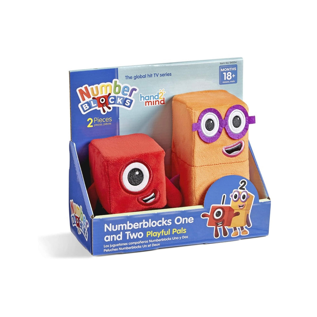 Hand2mind Numberblocks Peluche 1 y 2