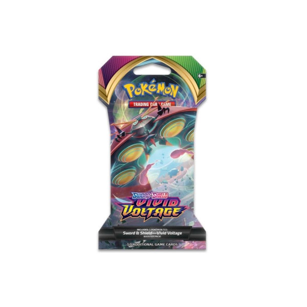 Pokémon Sword & Shield Vivid Voltage Booster Pack Modelo 4