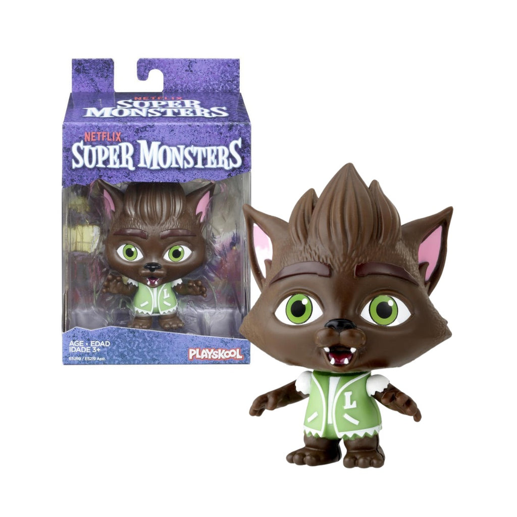 Netflix Super Monsters Lobo Figura Playskool