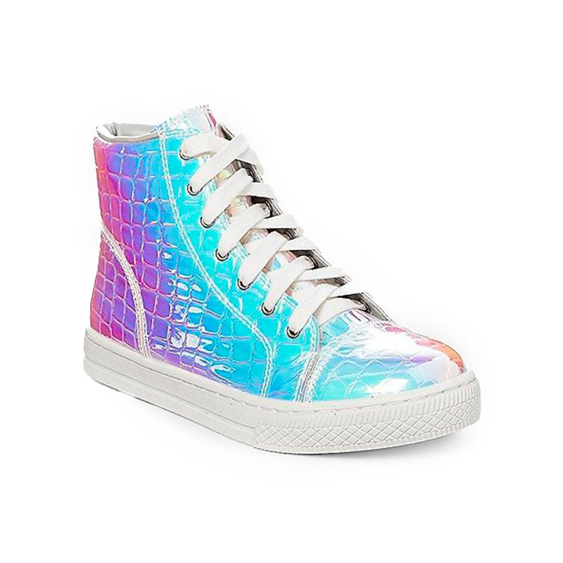 Zapatillas Hightops Justice Plateado