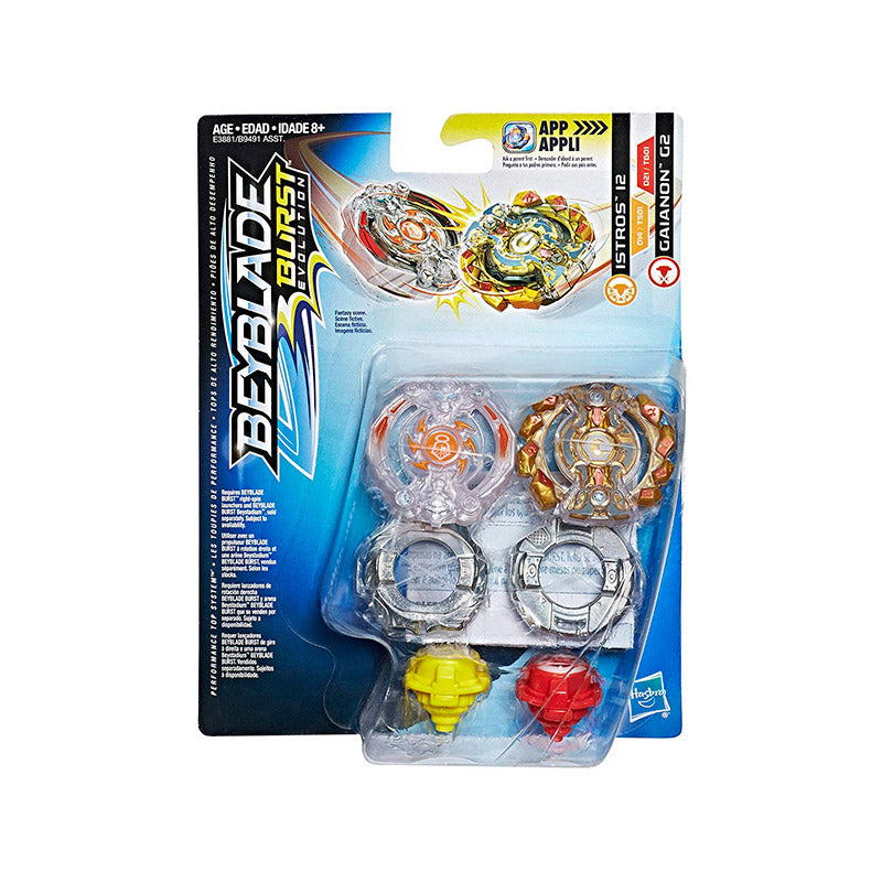 Toupies Beyblade Gaianon Doomscizor Beyblade Burst Evolution Bey Caynox Et Wyrvon W2 Multicolore - Hasbro European Trading B.v E1064 Toupie Gaianon Doomscizor Toupies Beyblade Gaianon Doomscizor Beyblade Burst Evolution Bey Caynox Et Wyrvon W2 Multicolore - Hasbro European Trading B.v E1064 Toupie Gaianon Doomscizor