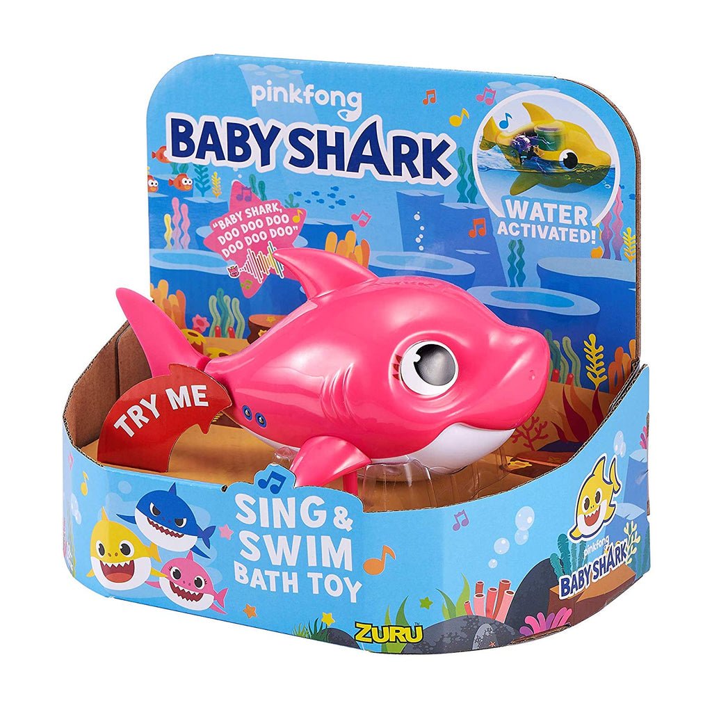 Baby Shark Musical Nada Y Canta Juega En El Agua Mama Shark