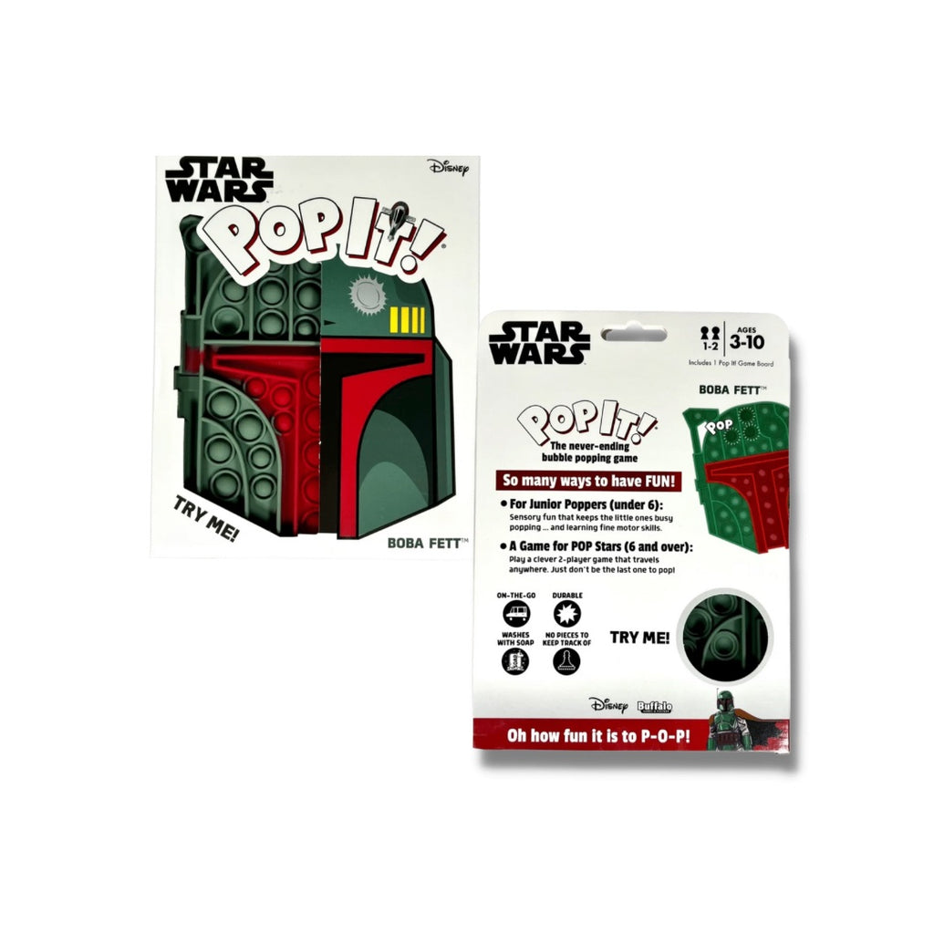 Star Wars The Mandalorian POP IT Boba Fett