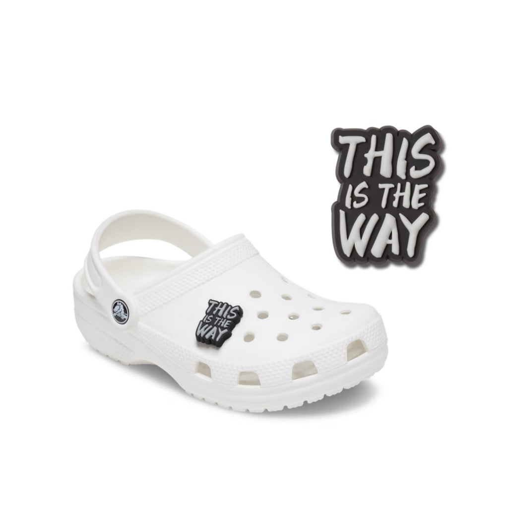 Crocs Jibbitz Star Wars ~This Is The Way~ Accesorios Decorativos Para Crocs