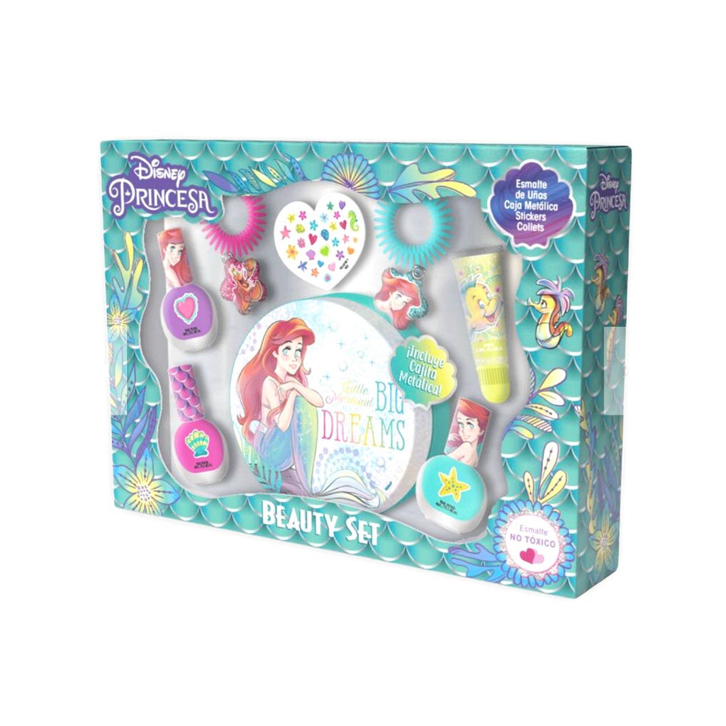 Kit de Belleza Para Niñas Modelo La Sirenita Disney