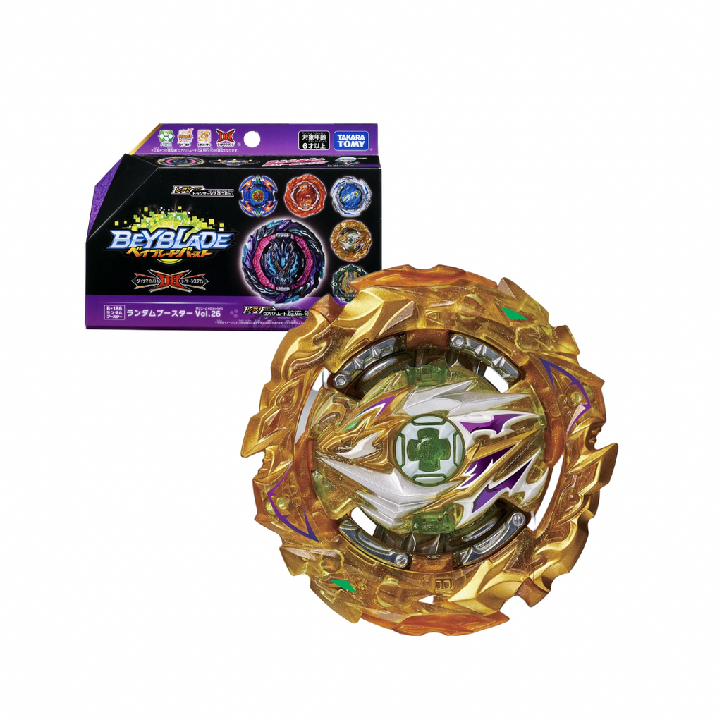 Takara Tomy B-186.05 Random Booster Beyblade Burst World Dragon Outer Moment 4A