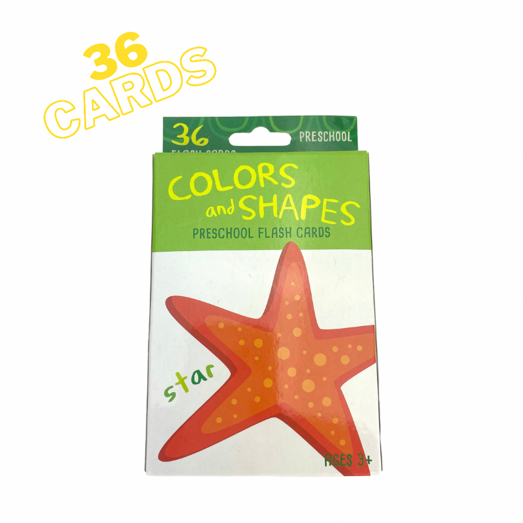 Flash Cards Preschool Colors & Shapes