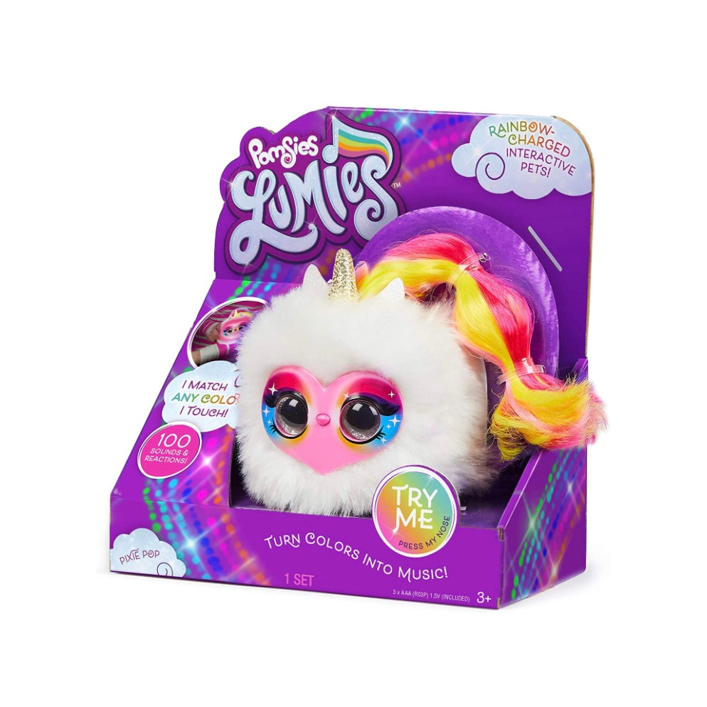 Lumies Pixie Pop Interactivos Pomsies