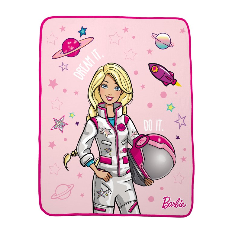 Frazada Barbie Astronauta