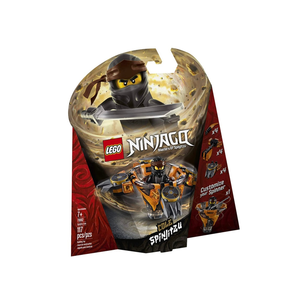 Lego 70662 Ninjago Cole Spinjitzu Master 117 Piezas