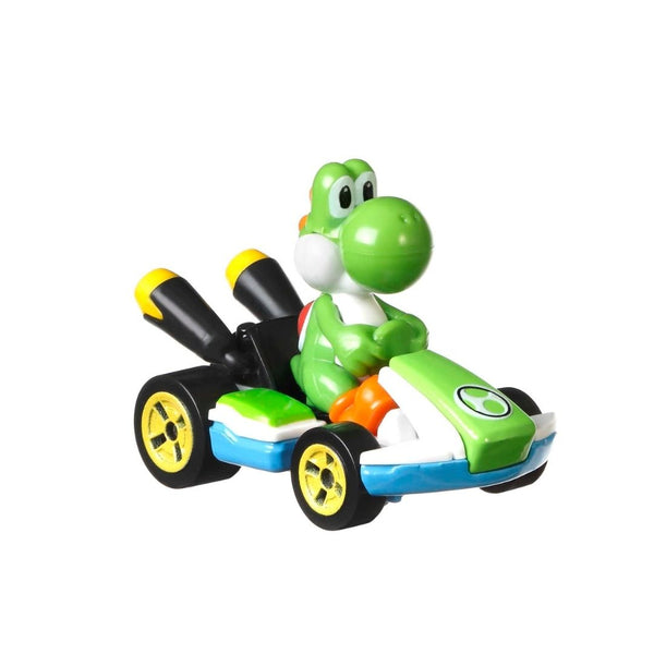 Yoshi Standard Kart MarioKart Hot Wheels