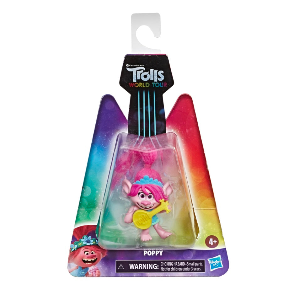 Trolls World Tour Mini Poppy Muñeca Coleccionable