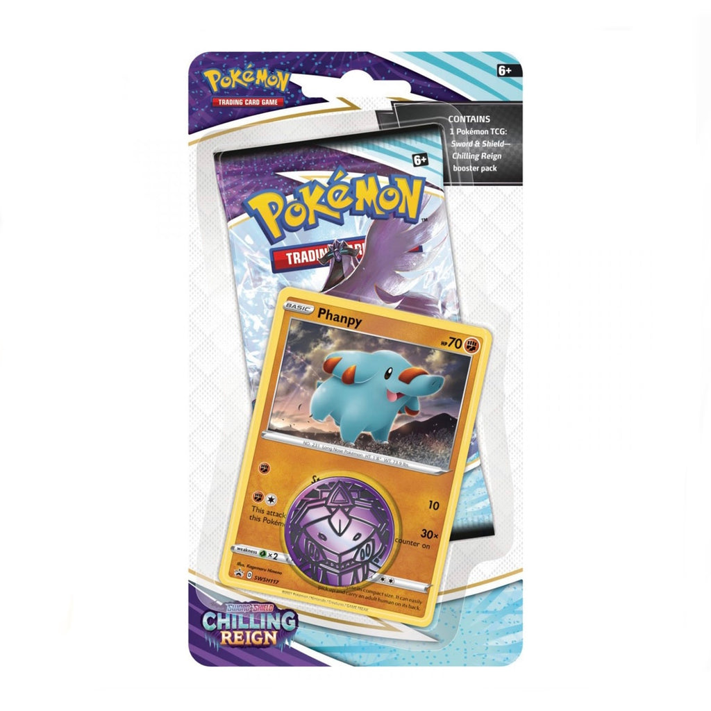 Pokémon Trading Card Chilling Reign Phanpy Sword & Shield