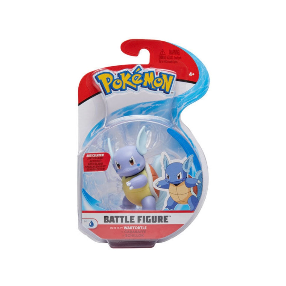 Pokemon Battle Figure Wartortle Figura Articulada