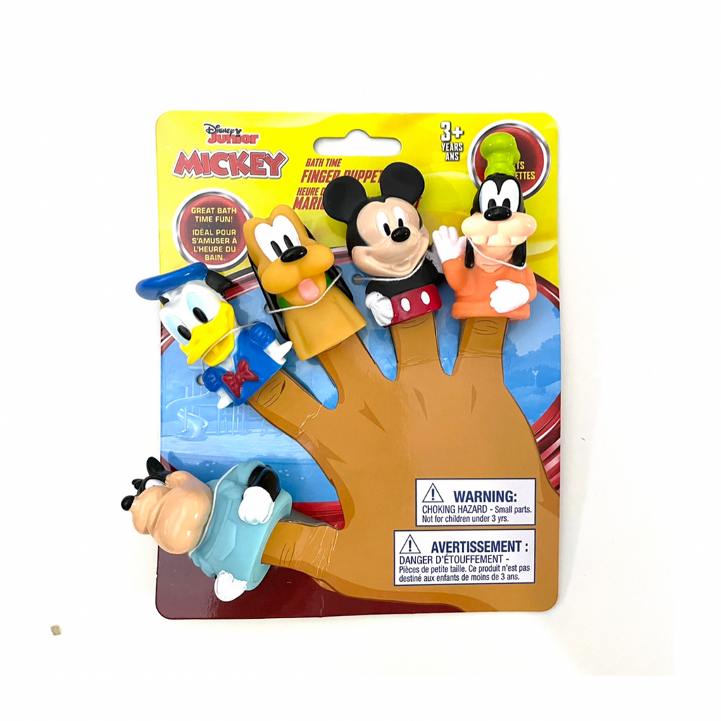 Disney Junior Mickey Set 5 de Marionetas Para Baño