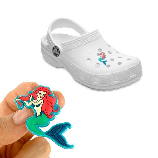 Crocs Jibbitz Charms Ariel ~ Accesorios Decorativos Para Crocs