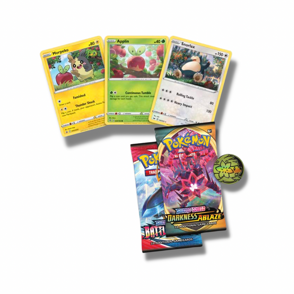 Pokémon Trading Card Game Snorlax, Morpeko & Applin Pack