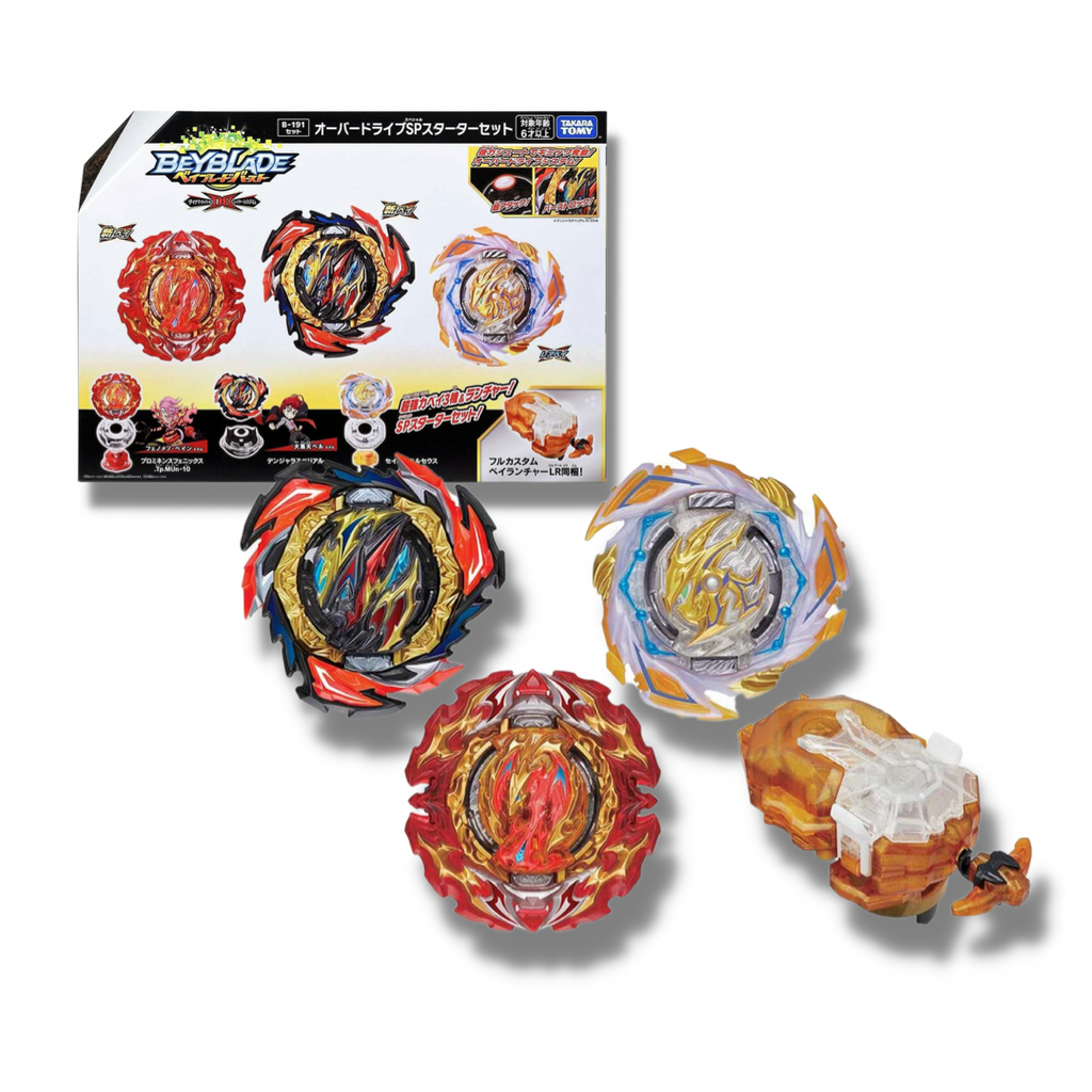 Takara Tomy B-191 Beyblade Burst DB Dynamite Overdrive Special Starter Set