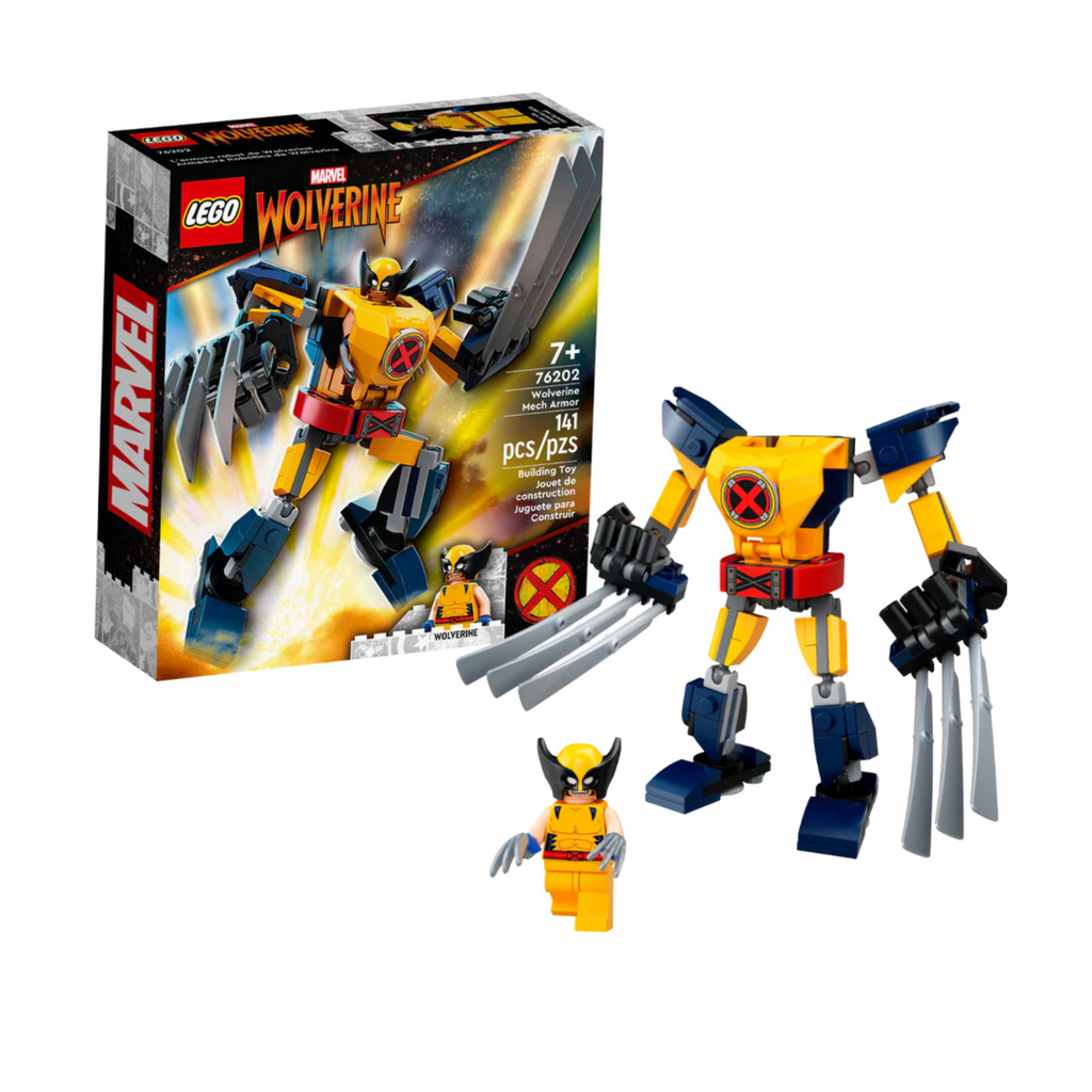 Lego 76202 Wolverine Marvel Exclusivo Armadura Robótica