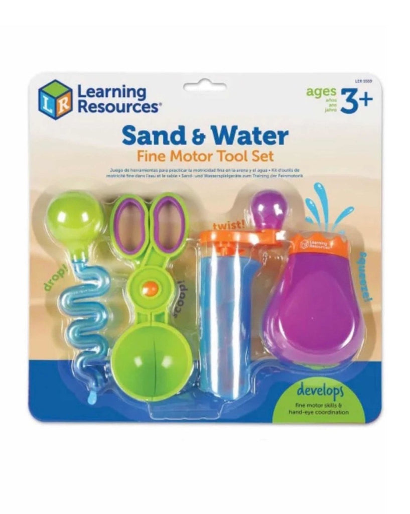 Learning Resources Sand & Water Set Coordinación Motora Fina