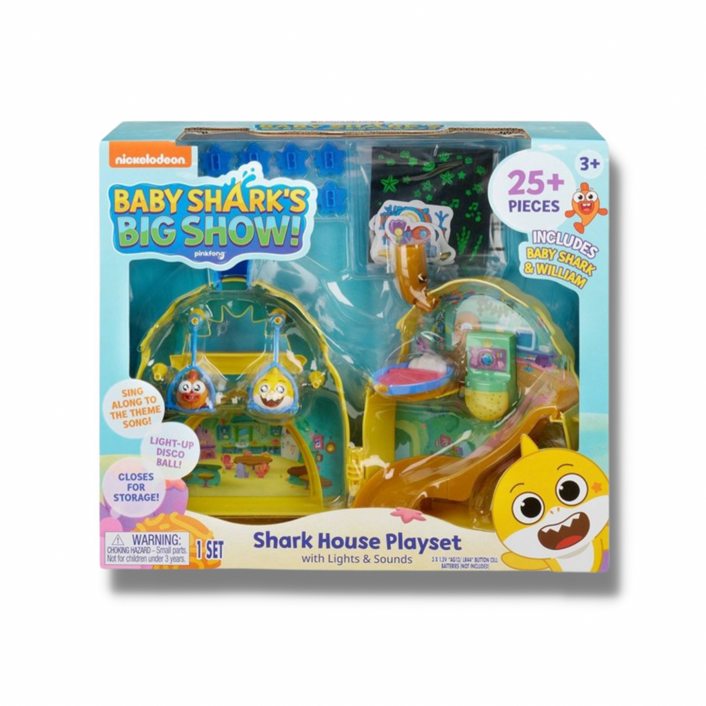 Baby Shark’s Big Show Shark House con Luces y Sonido