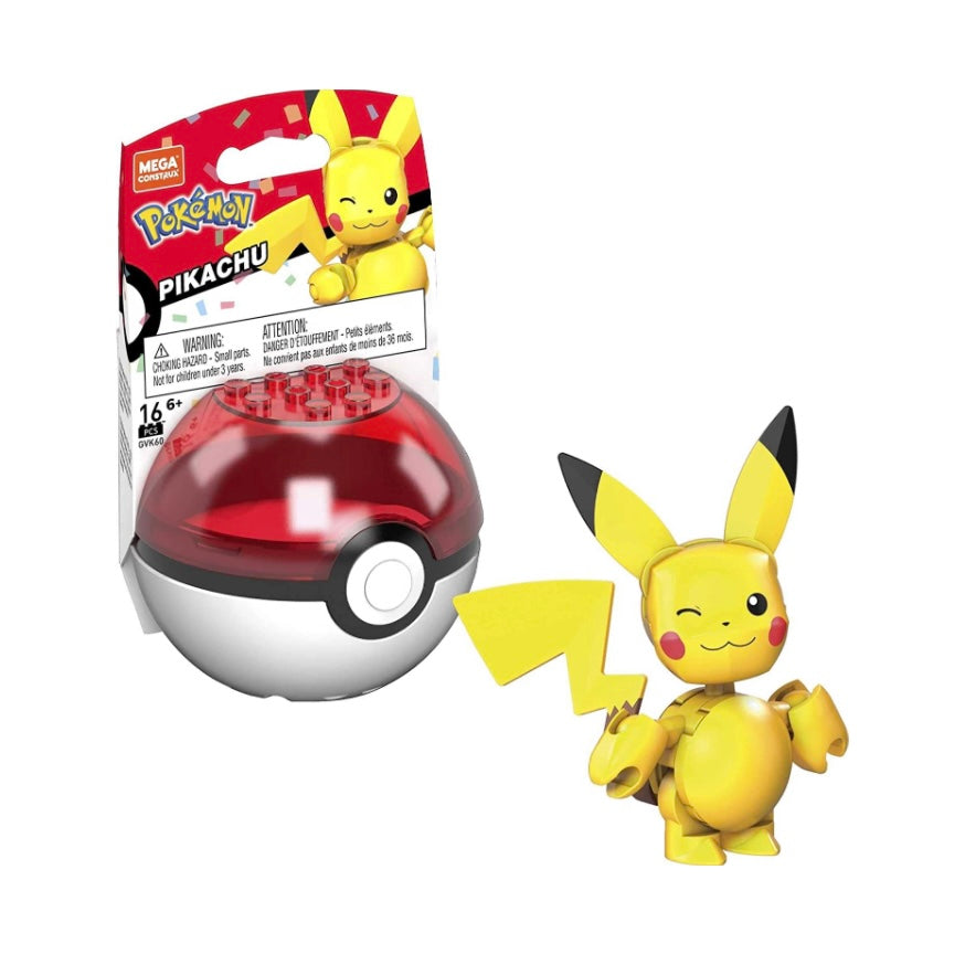 Mega Construx Pokémon Celebration Pikachu 16 Piezas