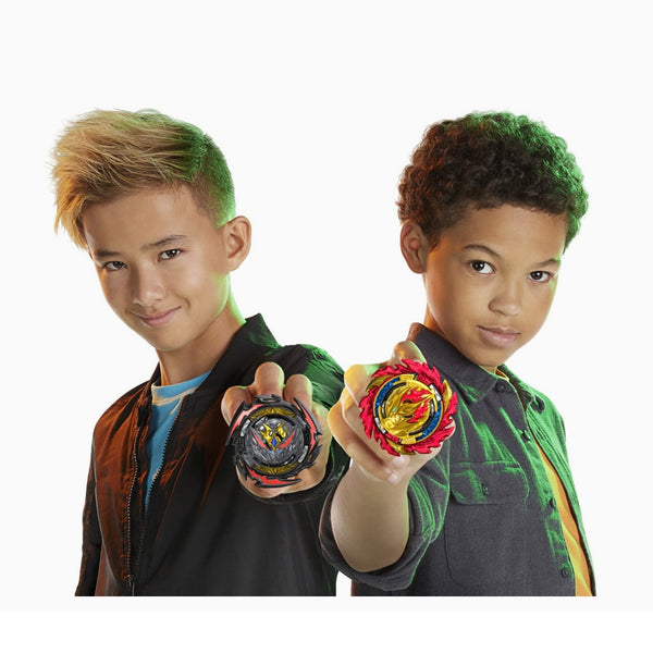 Beyblade Burst Pack 2 Spryzen e Odax B9493/B9491 - Hasbro - Ri Happy