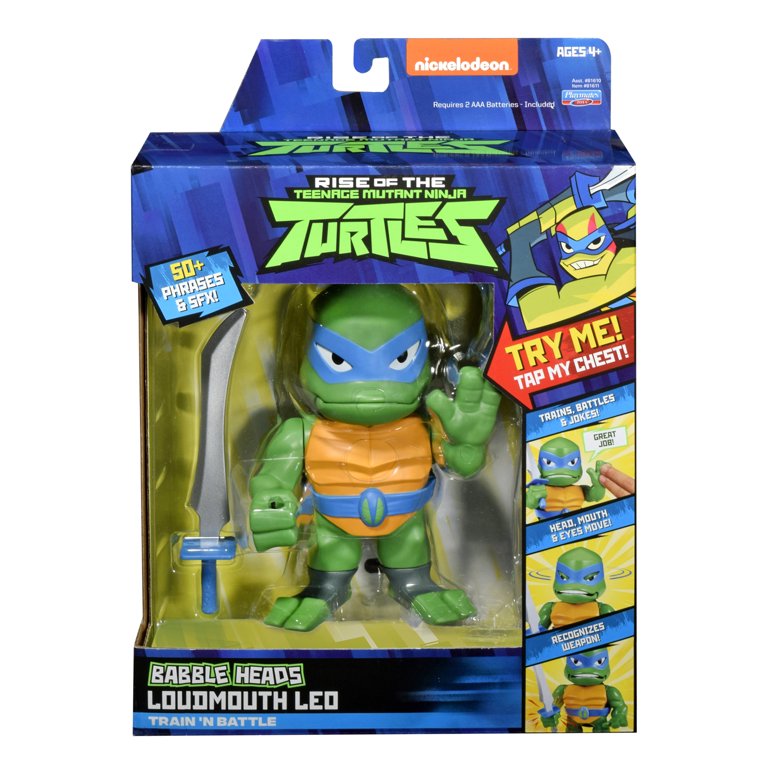 Figura Loudmouth Leo Las Tortugas Ninja 50+ Frases