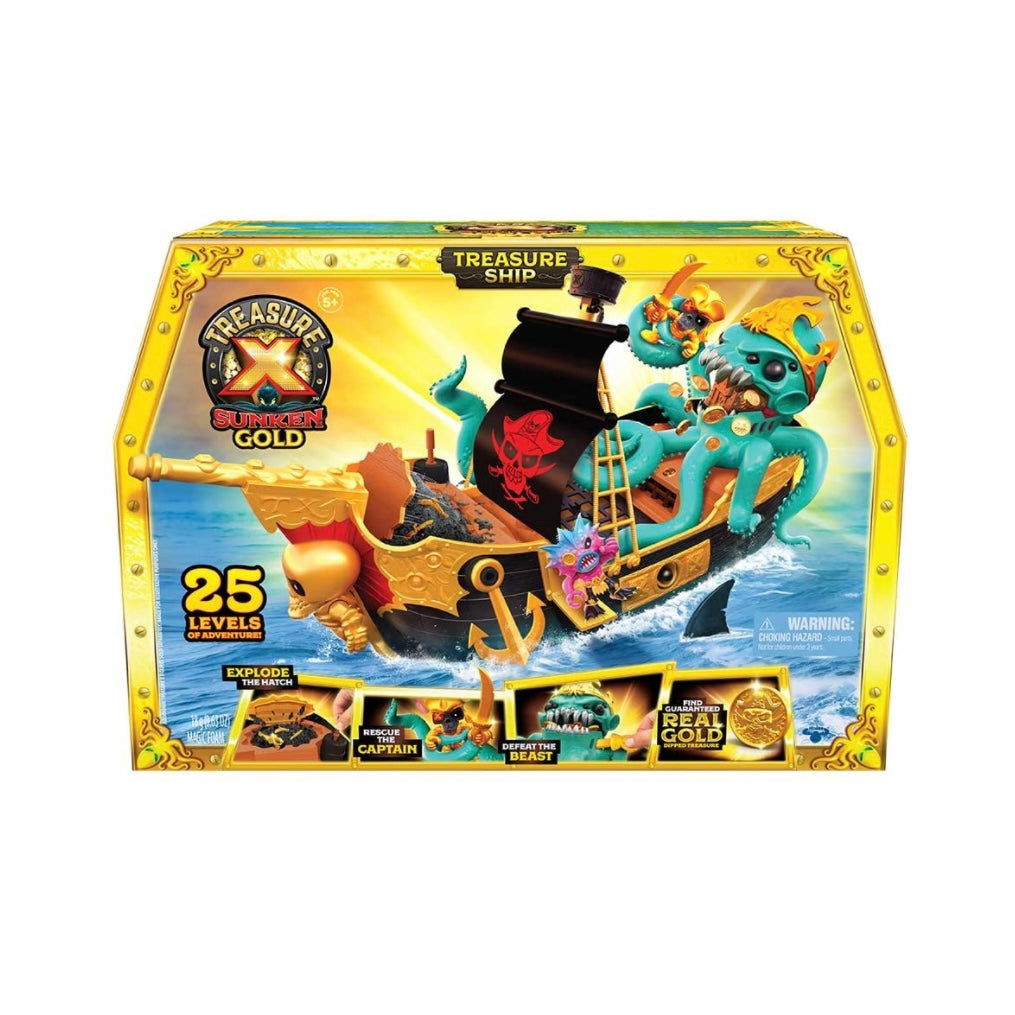 Treasure X Sunken Gold Treasure Ship 25 Niveles de Aventura