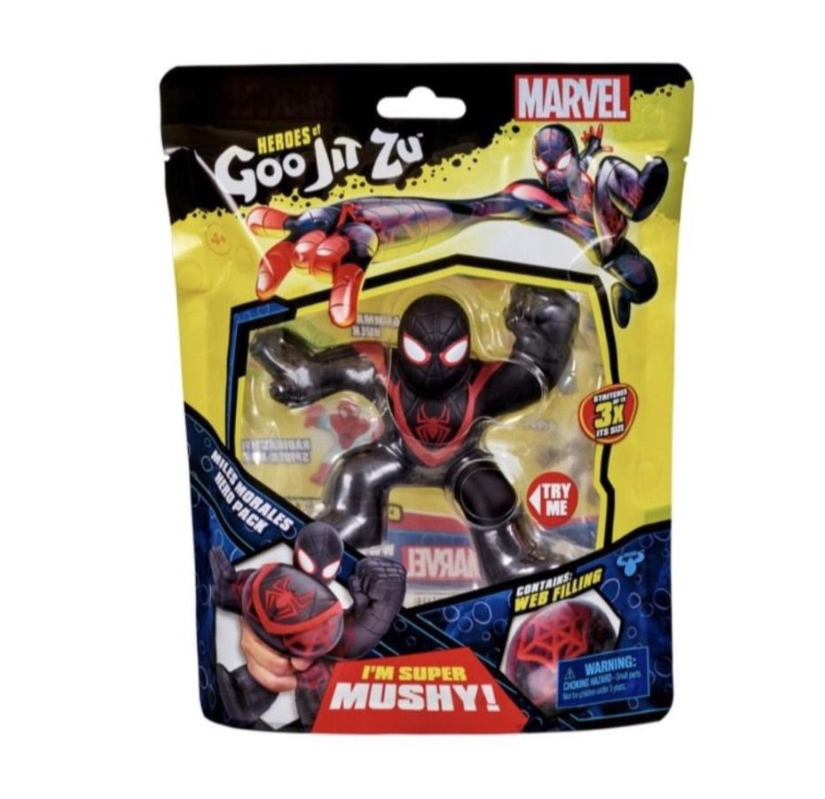 Heroes Of Goo Jit Zu Marvel Licensed Heroe Pack Miles Morales S3