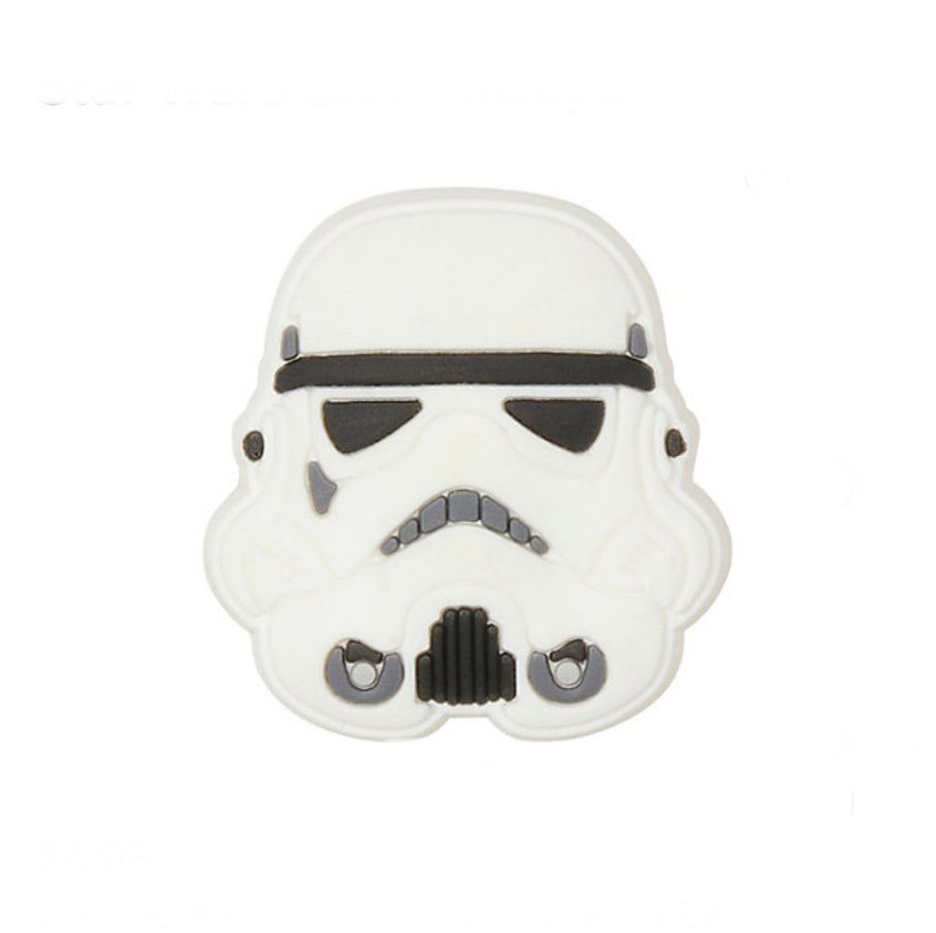 Crocs Jibbitz Star Wars Stormtroop Helmet ~ Accesorios Decorativos Para Crocs