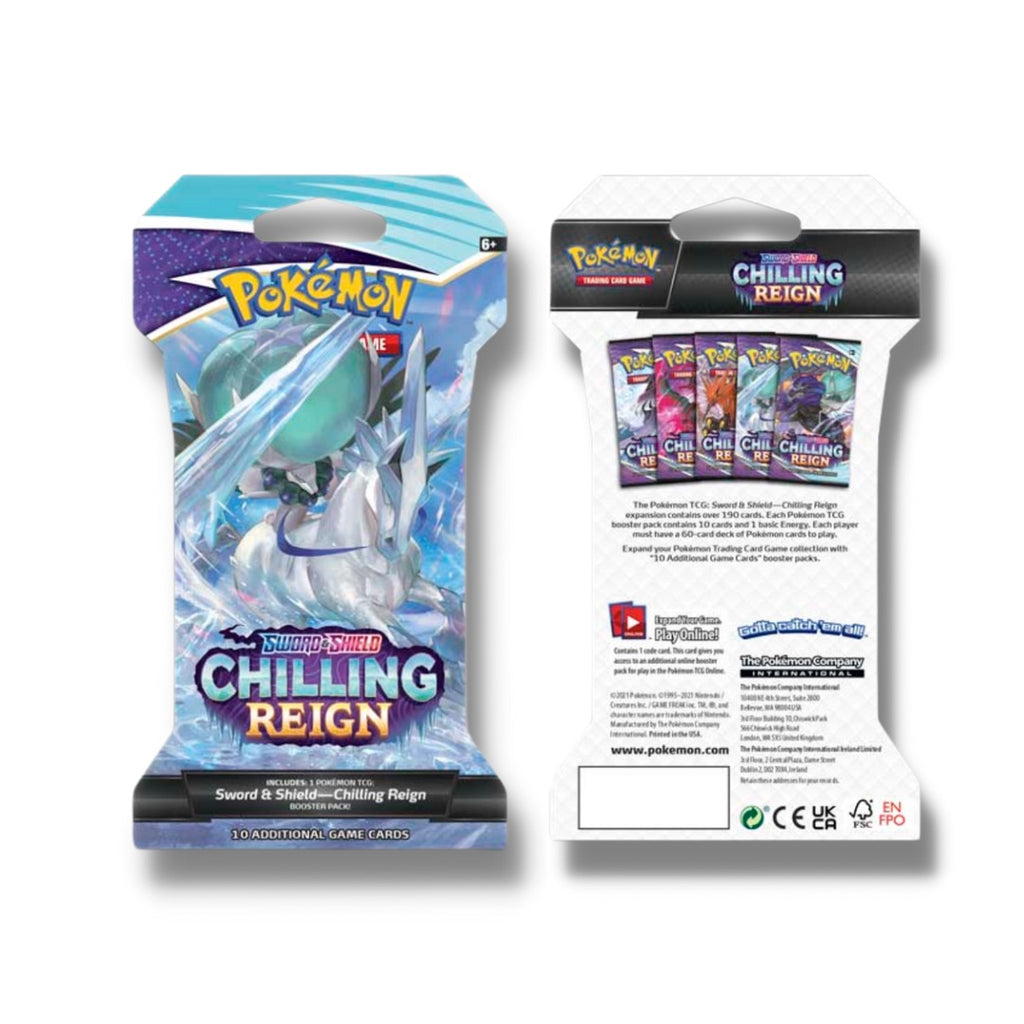 Pokémon TCG Sword & Shield Chilling Reign Booster Pack Modelo 3