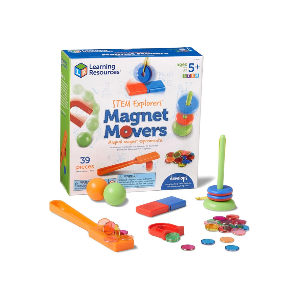 Learning Resources Magnet Movers Set de Experimentación con Imanes