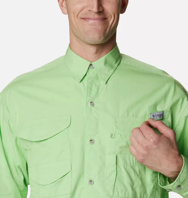 Camisa Talla M Modelo Bonehead Columbia Verde Limon