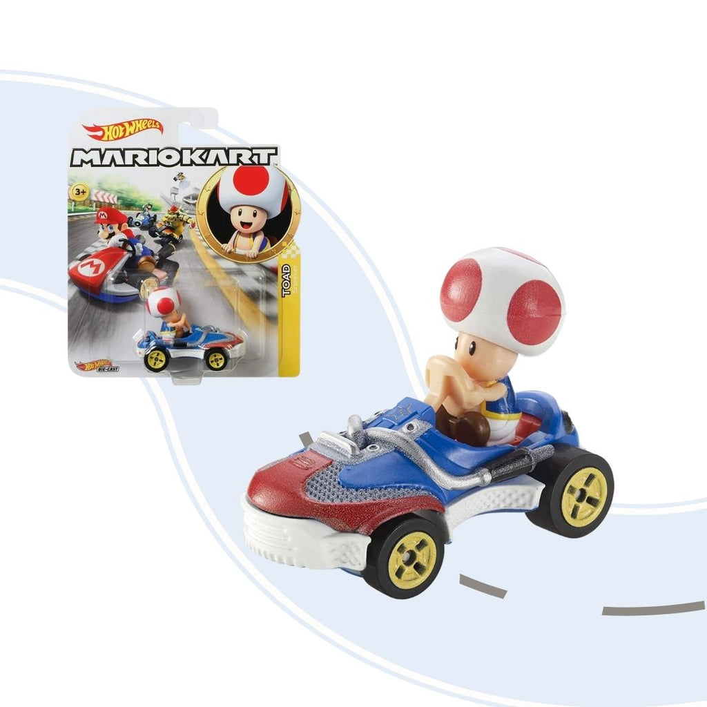 Toad Sneaker Hot Wheels MarioKart Scale 1/64 – HBK Happy Store