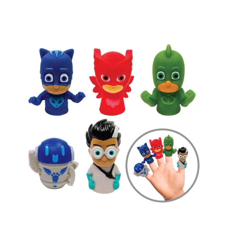 PJ Masks Set 5 de Marionetas Para Baño